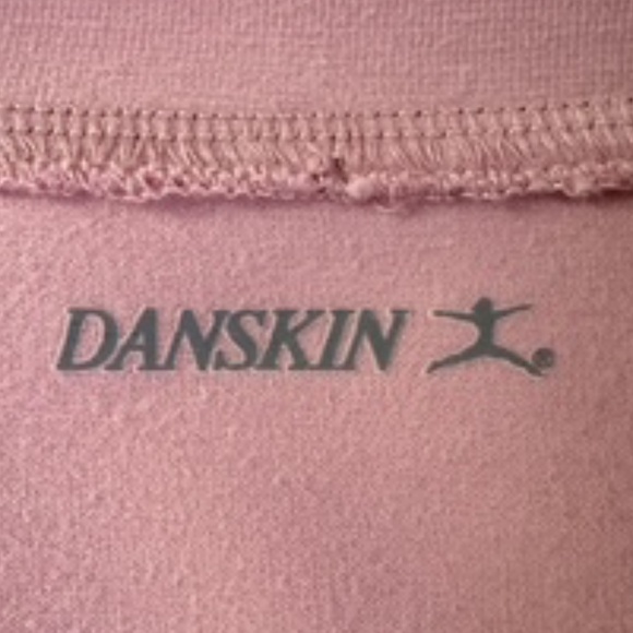Danskin Full Front Zip Side Pockets Pink Warmup Jacket Size M - Picture 6 of 8